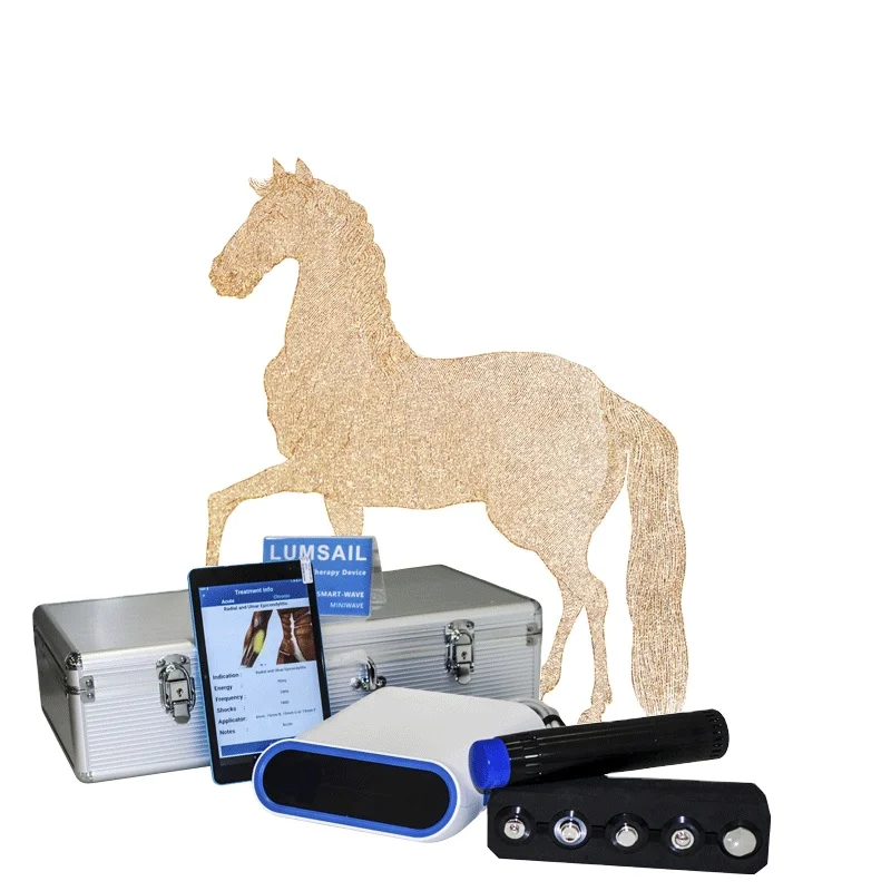 Horse Equipment Shockwave Therapy Machine Treat on Muscles and Rehabilitation