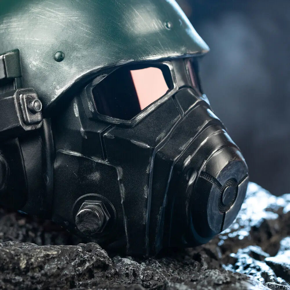 Xcoser Game Fallout 4 NCR Veteran Ranger Armor Helmet Padded Cosplay Mask Resin for Adults Halloween - view 4
