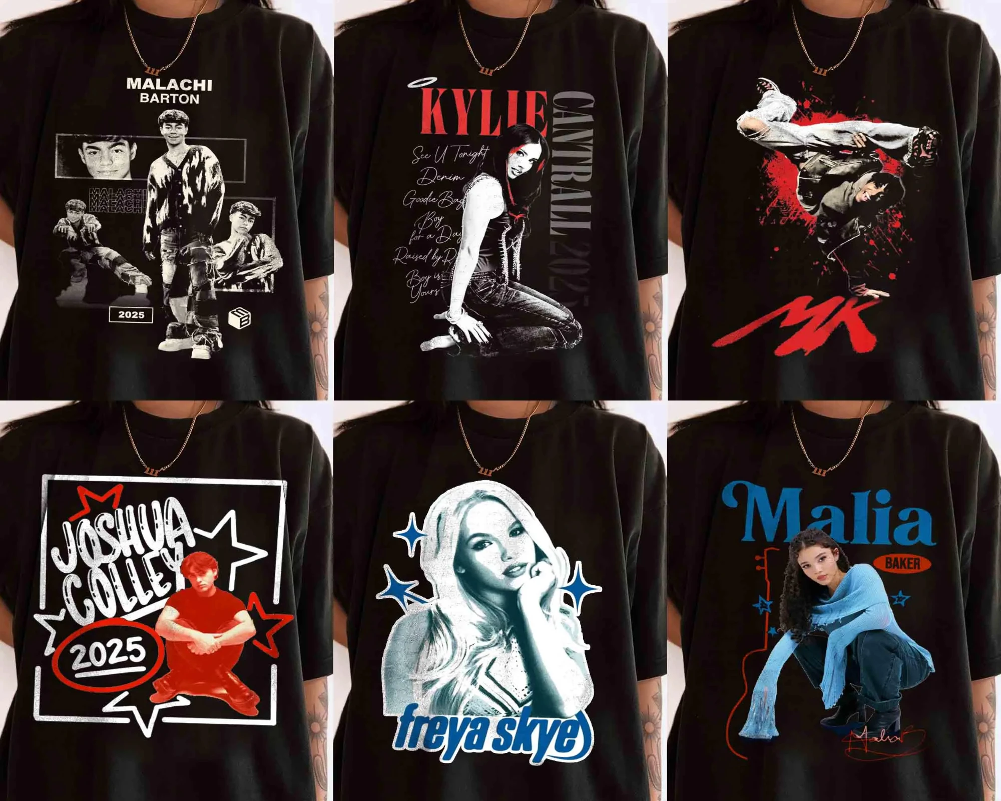 

Одинаковая рубашка Descendants World War of Zombies Tour, рубашка с группой Disney «The Rise of Red», концертный музыкальный фестиваль Descendants