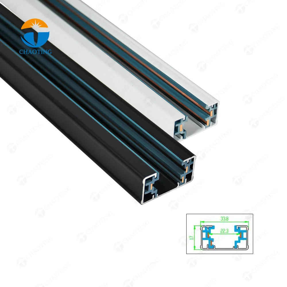 Trend Spotlight 1m 1.5m 2m 3-wire Led Right Angle Led Track Light Track Light Connector