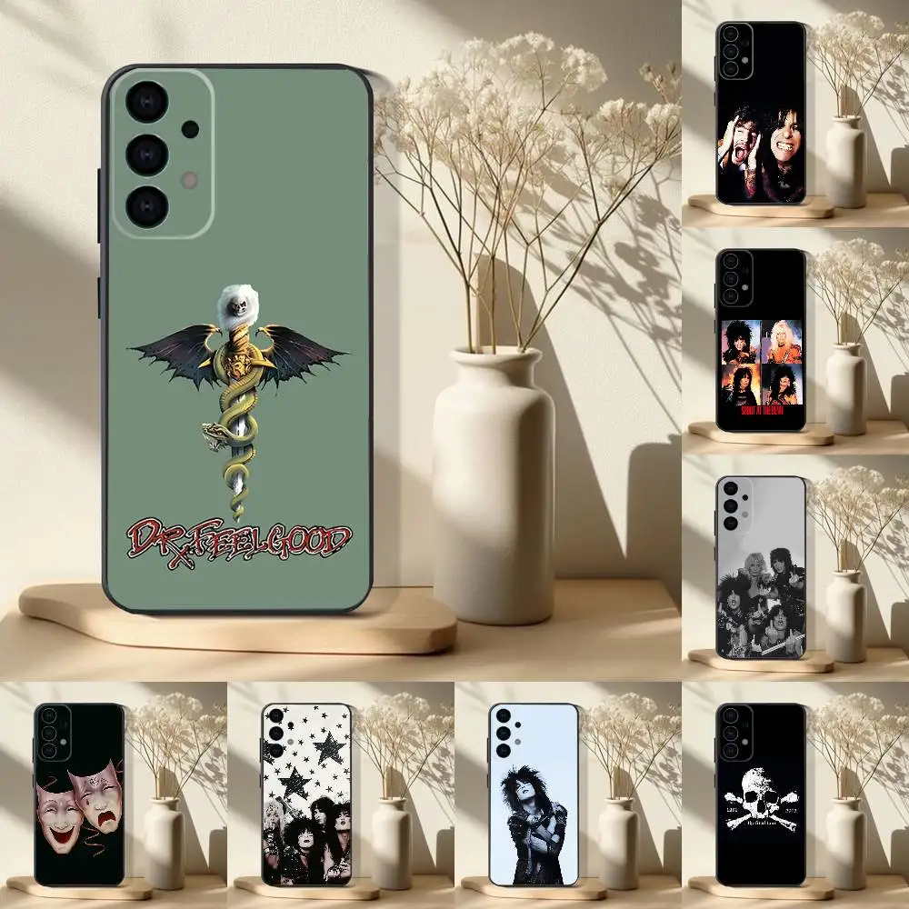 

M-MotleyS Rock C-CrueS Phone Case For Samsung S 25,24,23,22,30,21,10,9,Ultra,Plus,Lite,FE,4,5G Black Soft Case