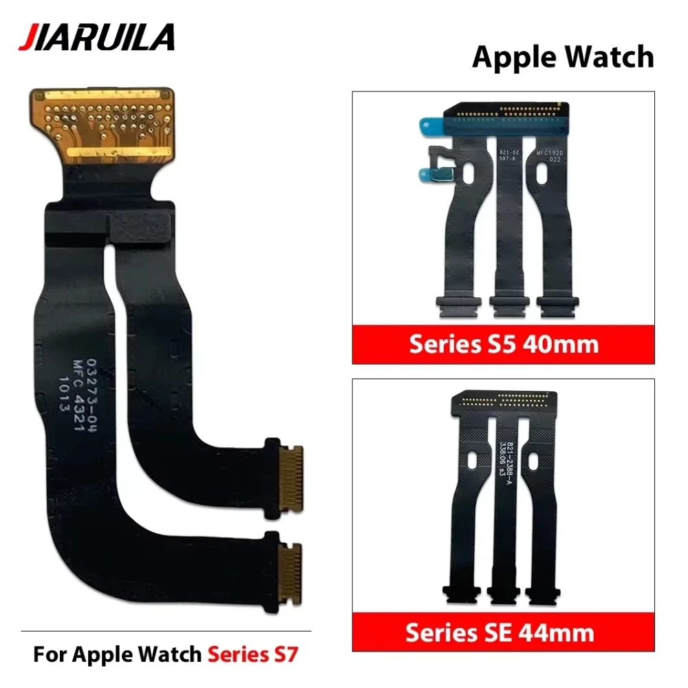 

5 шт. гибкий кабель ЖК-экрана для Apple Watch Series SE S3 S4 S5 S6 S7 S8 38 мм 40 мм 41 мм 42 мм 44 мм Запчасти для ремонта