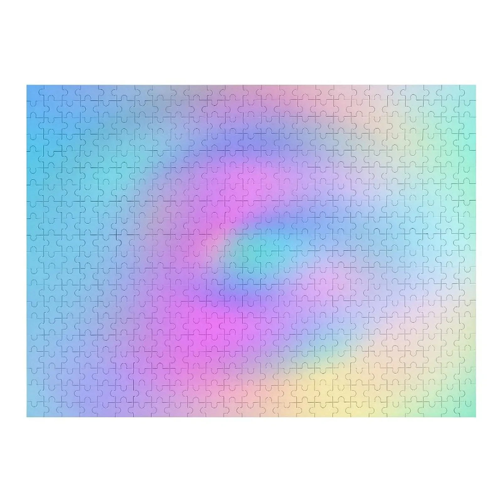 

Iridescent Holo Gradient Colors Jigsaw Puzzle Iq Custom Gifts Puzzle