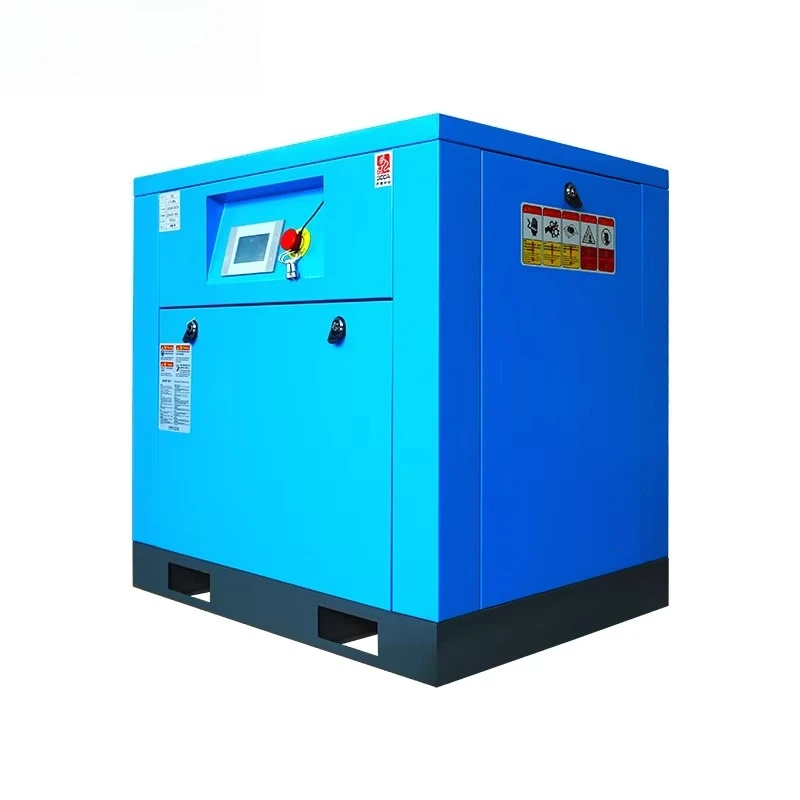 Industrial Screw Air Compressor 22KW 8Bar Customized Voltage Energy-Saving Air Compressor for Mining Construction
