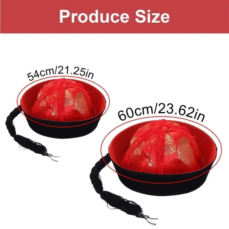 R1WE حفلة الهالوين صور الدعائم الخصي قبعة ل الصينية الخصي تأثيري الخصي قبعة أنيقة الخصي خوذة لجميع القديسين