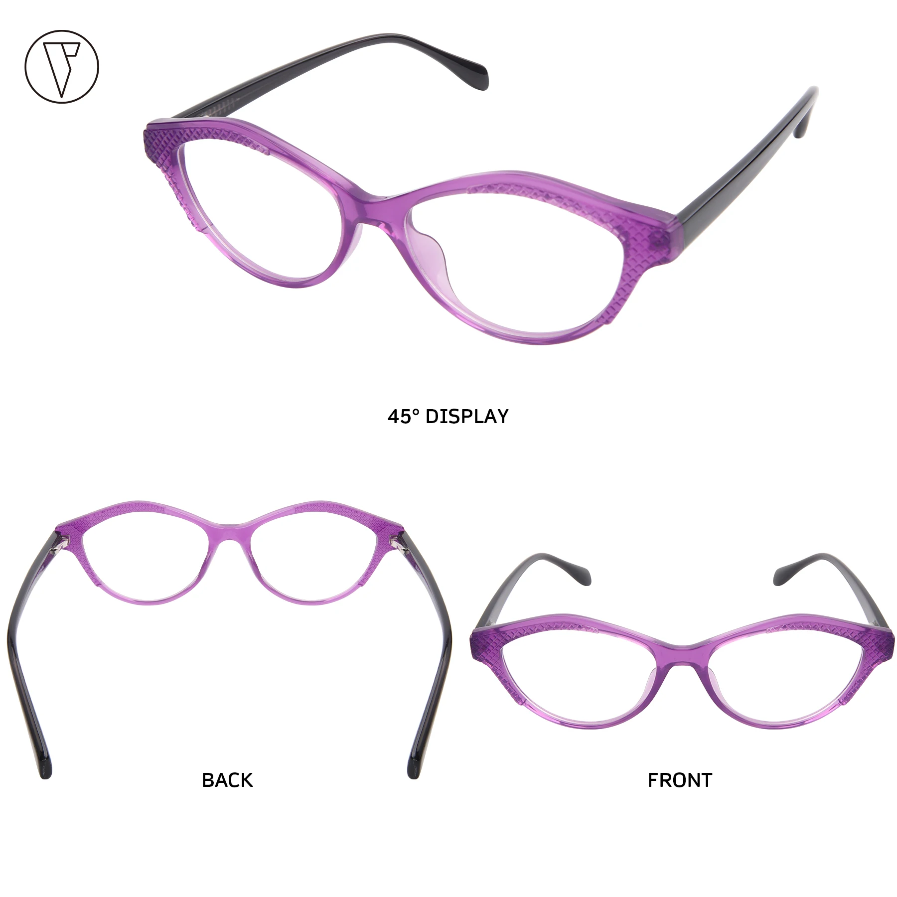 ONDEX Custom Prescription Sunglasses/Eyeglasses,Stylish UV400 Polarized Lenses,Photochromic Lens,Personalized Power-1.00 to-8.50