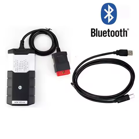 2024 Autocoms Wow D-S1-50e Diagnostic Tool for Delphi Pro V3&amp;NEC. Obd2 Scanner with Original VCI, Keygen for Car Truck Bluetooth