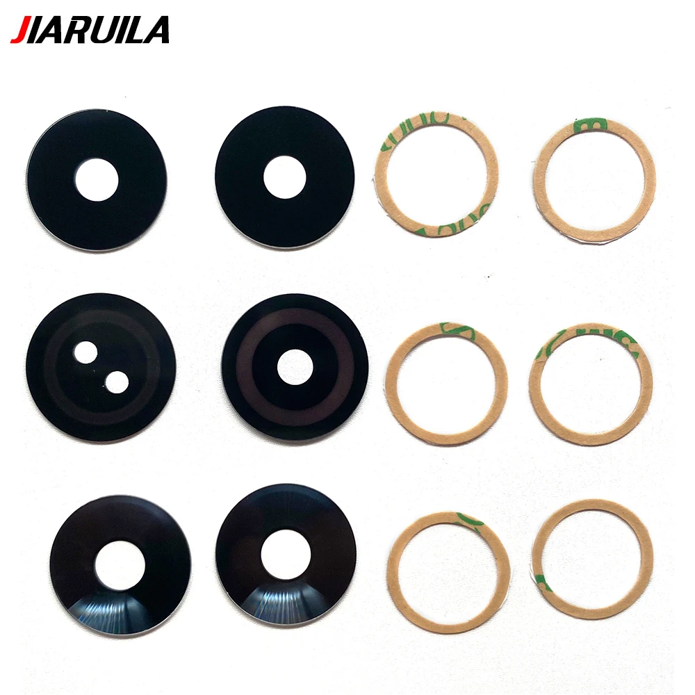 New Back Camera Glass Lens Cover Holder For Infinix Smart 7 8 HD X6516 X6515 Zero 20 Rear Camera Glass Lens Replacement Reapir