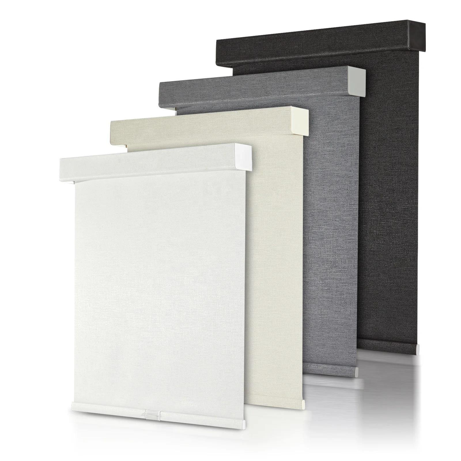 

Беспроводные жалюзи нестандартного размера для внутренних окон с крышкой, оконные шторы, затемняющие рулонные жалюзи с защитой от ультрафиолета