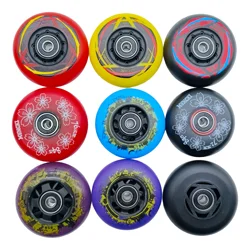 inline skate wheel inline wheel 68mm 72mm 76mm 78a 80mm 82A 85A 8pcs/lot