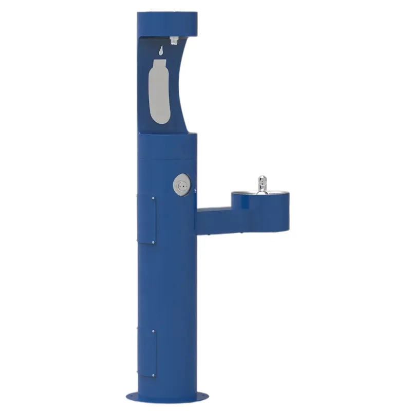 

Floor-to-ceiling industrial outdoor public pedestrian street 304 stainless steel double water dispenser bottle mouth