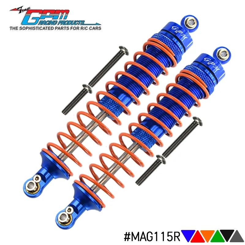 GPM ARRMA 花崗岩ビッグロック Senton 3S アルミリアヘビーデューティ調整ダンパー 115 ミリメートル