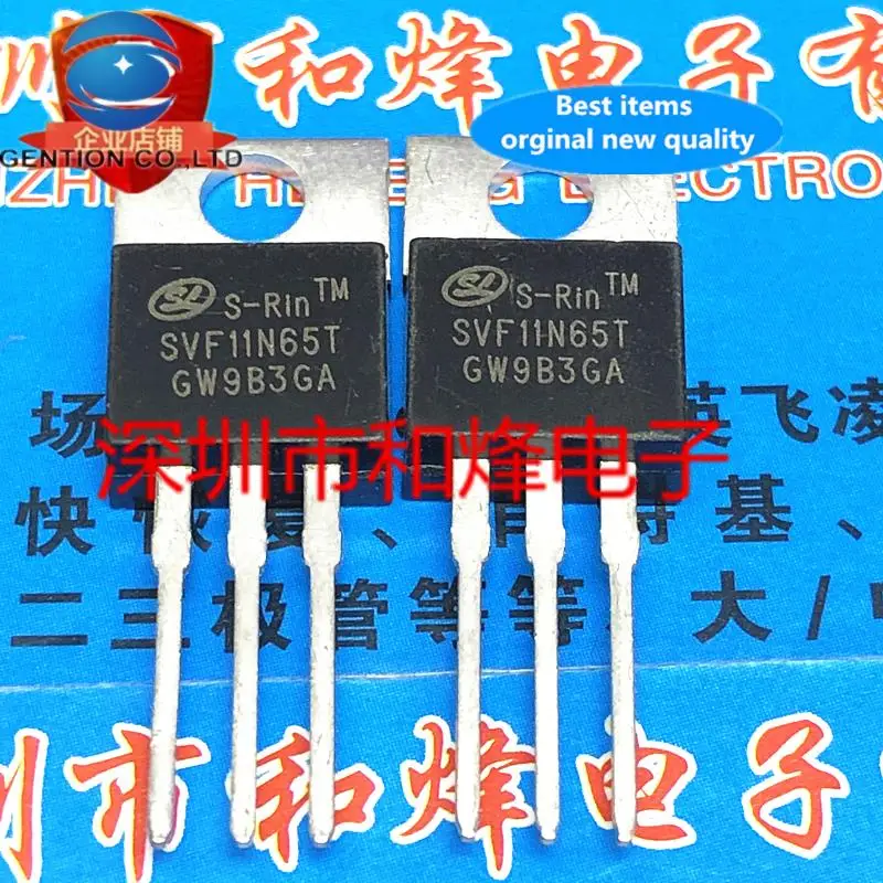 

10 шт. 100% оригинальный новый SVF11N65T TO-220 650V 11A
