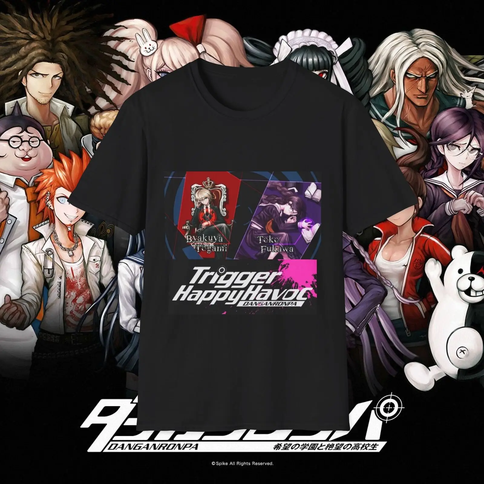 Danganronpa Byakuya Togami Toko Togafuka Unisex Softstyle T-Shirt