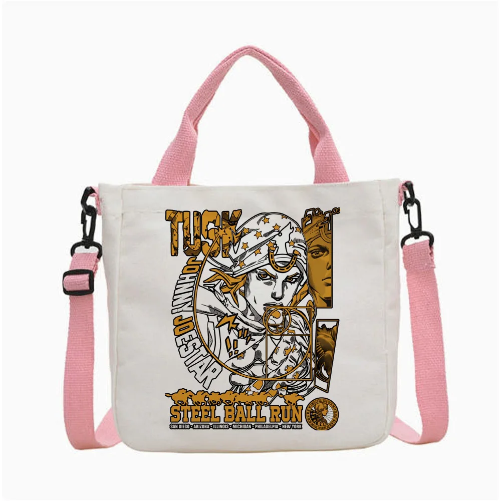Jojo Bizarre Adventure Gyro Zeppeli tote bag shopping foldable personnalisable reusable femme