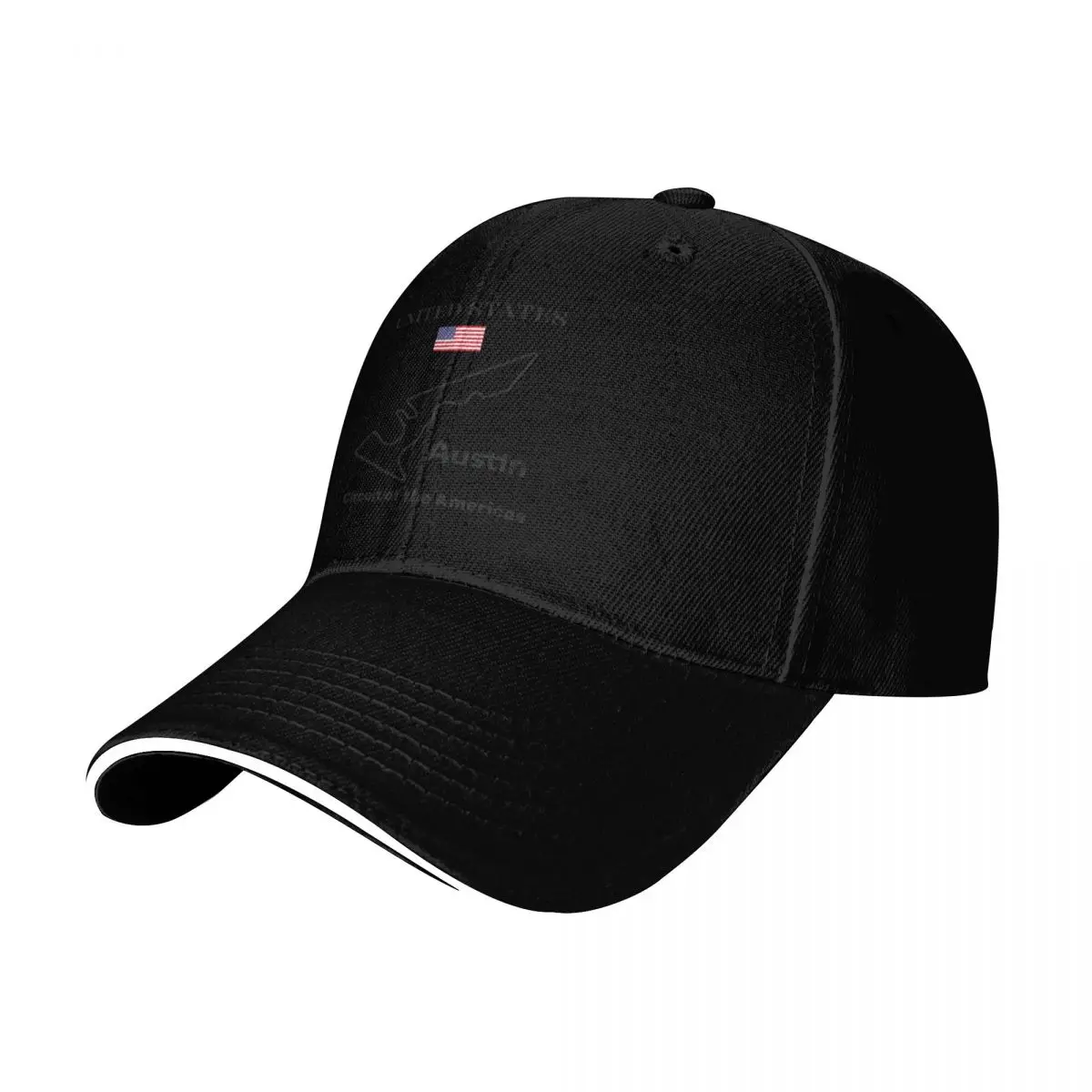 Circuit of the americas track Baseball Cap Adjustable Buckle Closure Moisture Wicking Quick Dry Curved Brim Classic Fit
