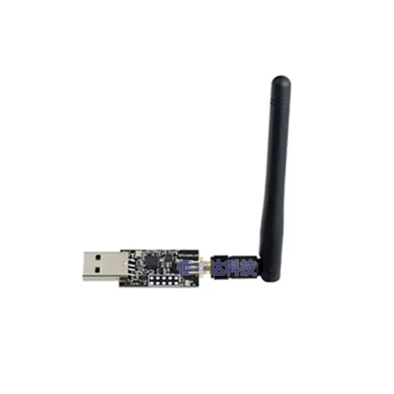 1 pz Crazyradio PA-dongle radio USB a lungo raggio 2.4Ghz con antenna basata sulla gamma nRF24LU1 + 1km LOS