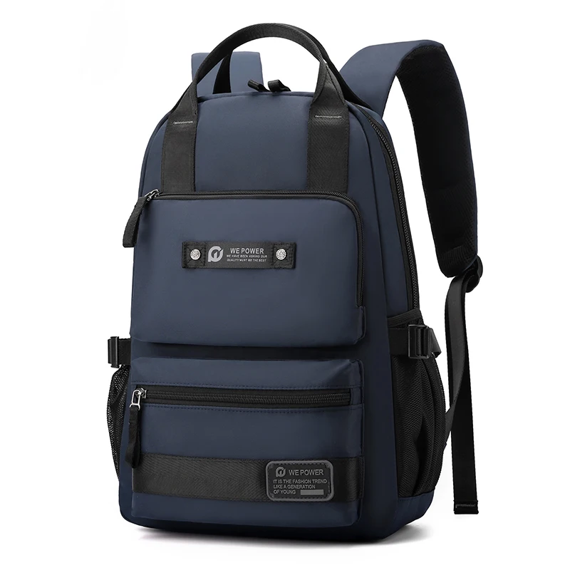 

New casual men's large-capacity multi-pocket travel backpack, laptop bag, student schoolbag, casual backpack