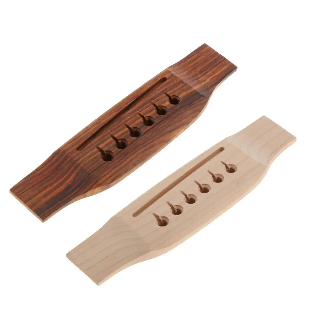 Quality Cocobolo/Maple Handmade Acoustic Folk Guitar Universal Saddle Bridge for Guitarist Luthier Tool Guitar accessories