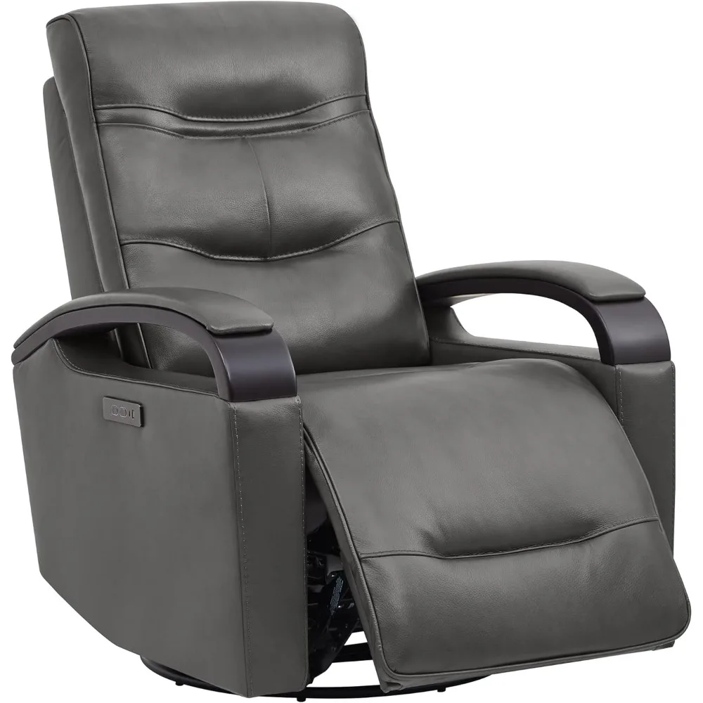 

Reclining Sofas Leather Power Swivel Glider Rocker Recliner Double Layer Backrest Recliner Chair