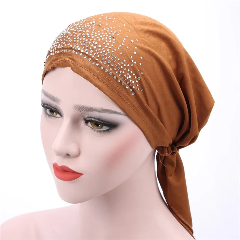 

Wholesale 2025 OME New Hot-selling Elastic Polyester Fabric Women's Hot Drill Scarf