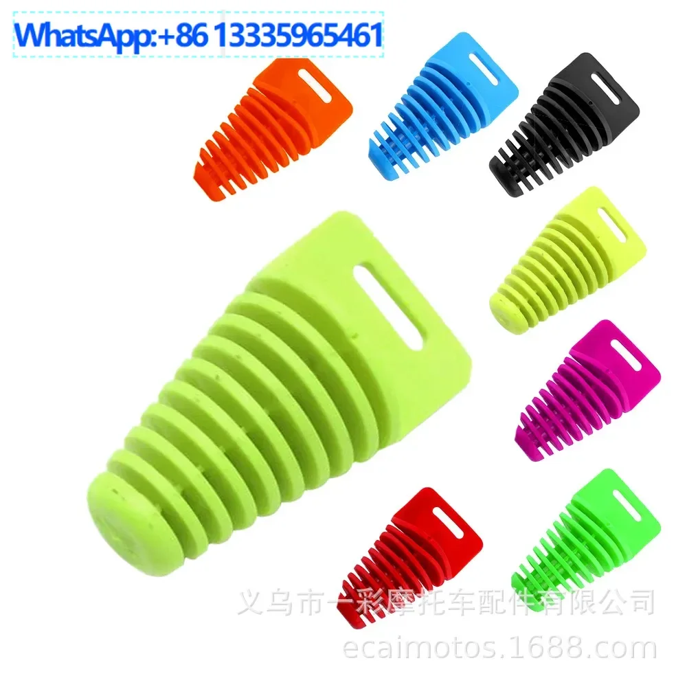 

10PCS off-road motorcycle exhaust pipe large waterproof silencer plug, exhaust pipe dust plug, car wash waterproof plug