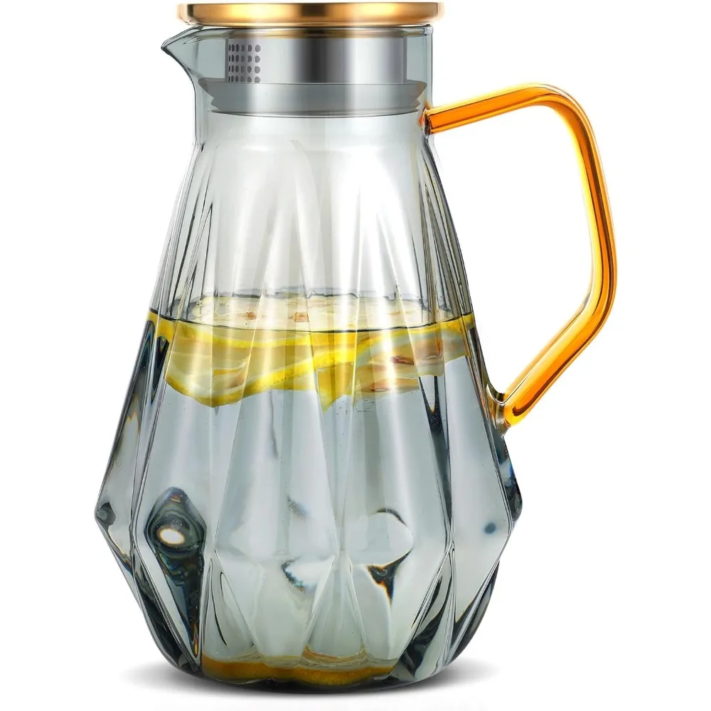pichet-en-verre-68-oz-avec-couvercle-et-bec-–-pichet-transparent-teinte-gris-poignee-pour-eau-chaude-froide-the-glace-jus-cafe-limonade