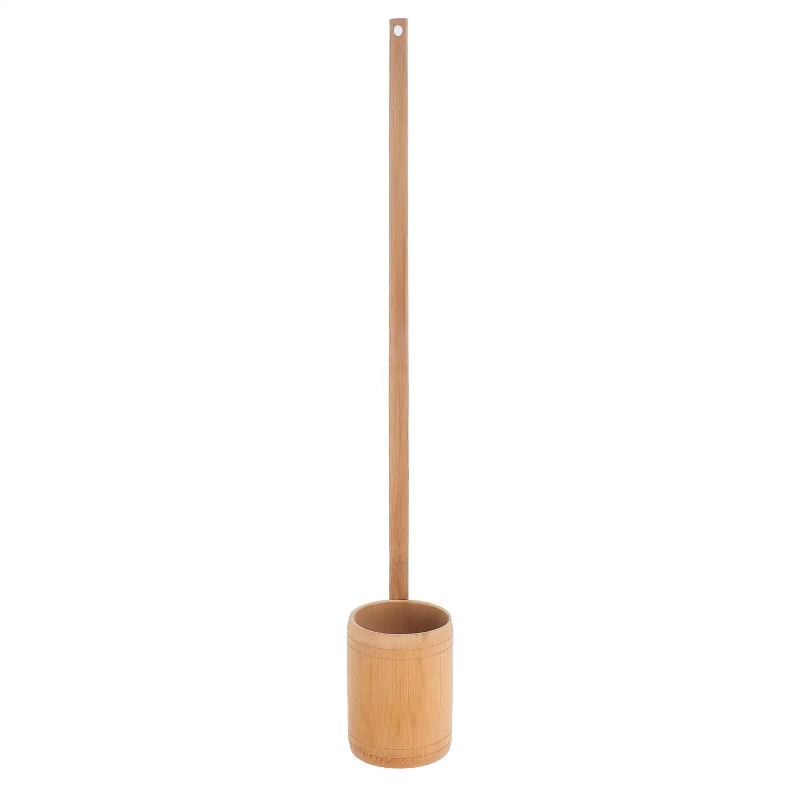 

Bamboo Scoop 50ml Handmade Kitchen Ladle for Serving Water Small Spoon Bamboo Utensils Portable Long Handle Chinese
