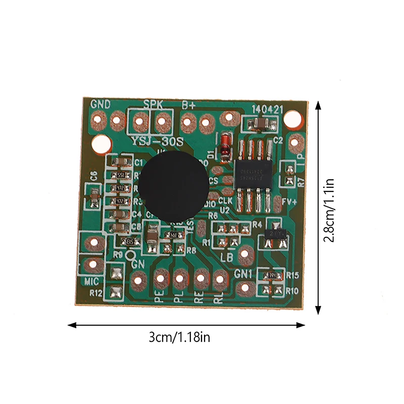 1Pc moduł dźwiękowy do elektroniczna zabawka dyktafonu 30S 30S 30Secs nagrywanie odtwarzanie gadająca muzyka Audio płyta upominek