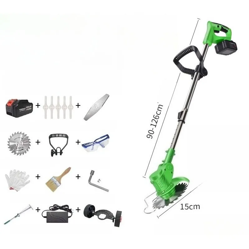 

800W Electric Lawn Mower Small Household Lawn Mowing Garden Garden Lithium Battery Lawn Mower
