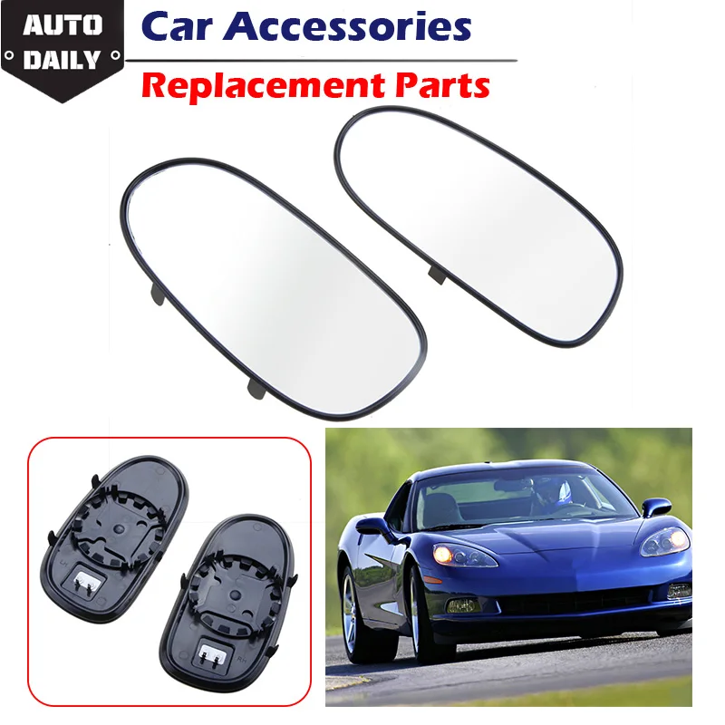 

Car Side Wing Mirror Glass Heated Lens Anti-fog Defrosting Rearview Mirror Sheet Replace Fit For Chevrolet Corvette C6 2005-2013