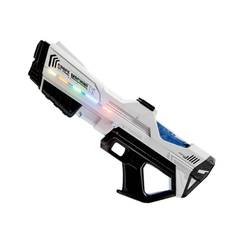 Pistola de água elétrica de grande capacidade automática com spray led blaster tiro pistola de água armas praia piscina brinquedos ao ar livre para crianças menino