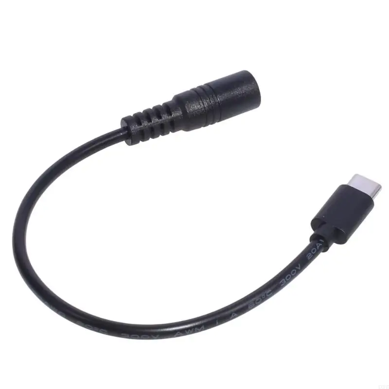 DC Type-C Female To 5.5*2.1 Female Cables 5521 Power Jack DC Power Conector 5.5x2.1 Adapter USB Type C Converter
