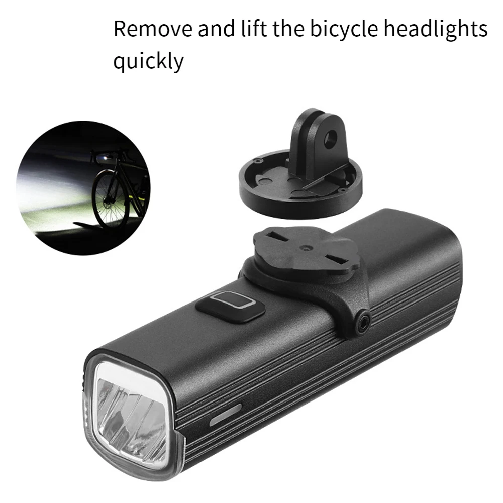 USB Rechargeable Bike Light Bike Lights For Night Riding Night Riding Type-C Rechargeable For Bike Computer Stands