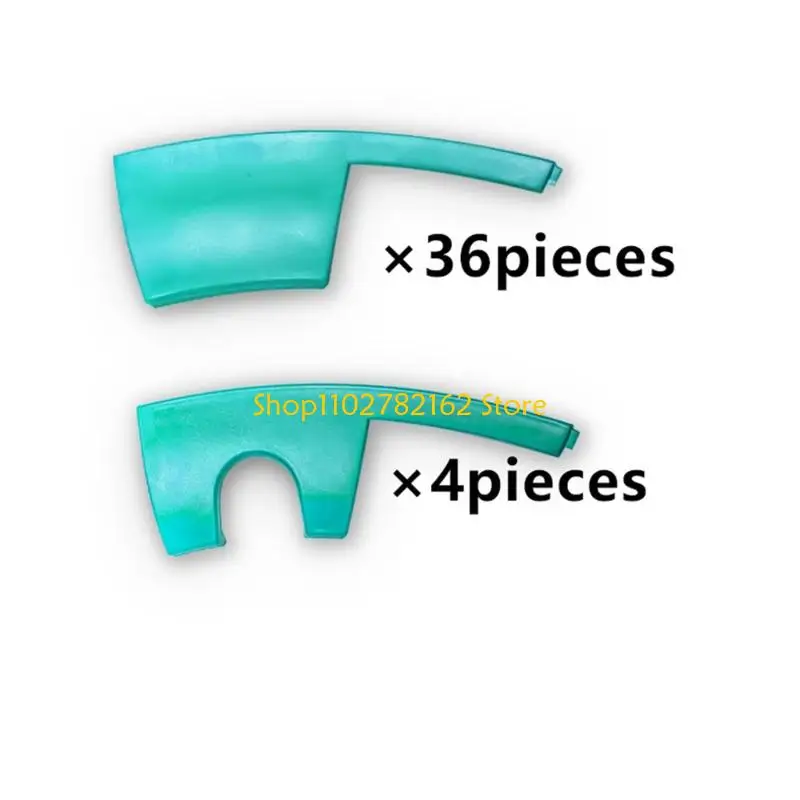 

547B 20 Inch Wheel Guards produced Of Sturdy ABS Material In Shining Blue