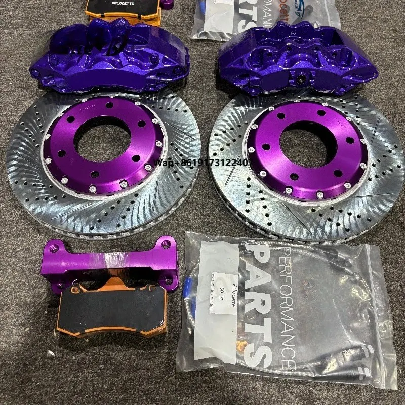 

Custom purple BIG 6 Piston Car Brake Caliper Set for Triton L200 Fortuner IS 450