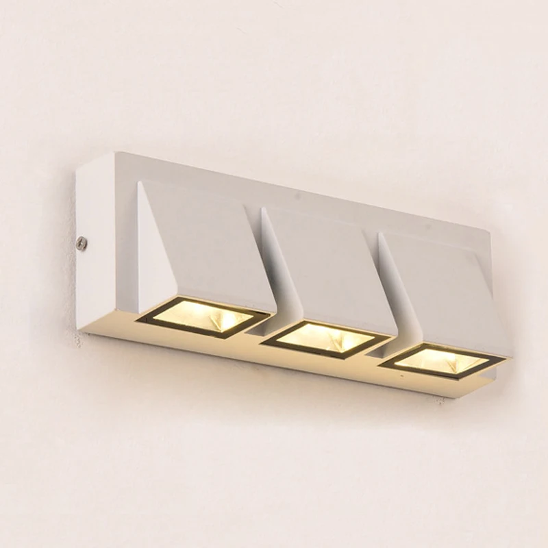 GEFENSI LED Wall Lamp Outdoor Garden Lights Outdoor Waterproof IP65 Yard 5W 15W Garden Lights Aluminum Bedroom Living Room Stair