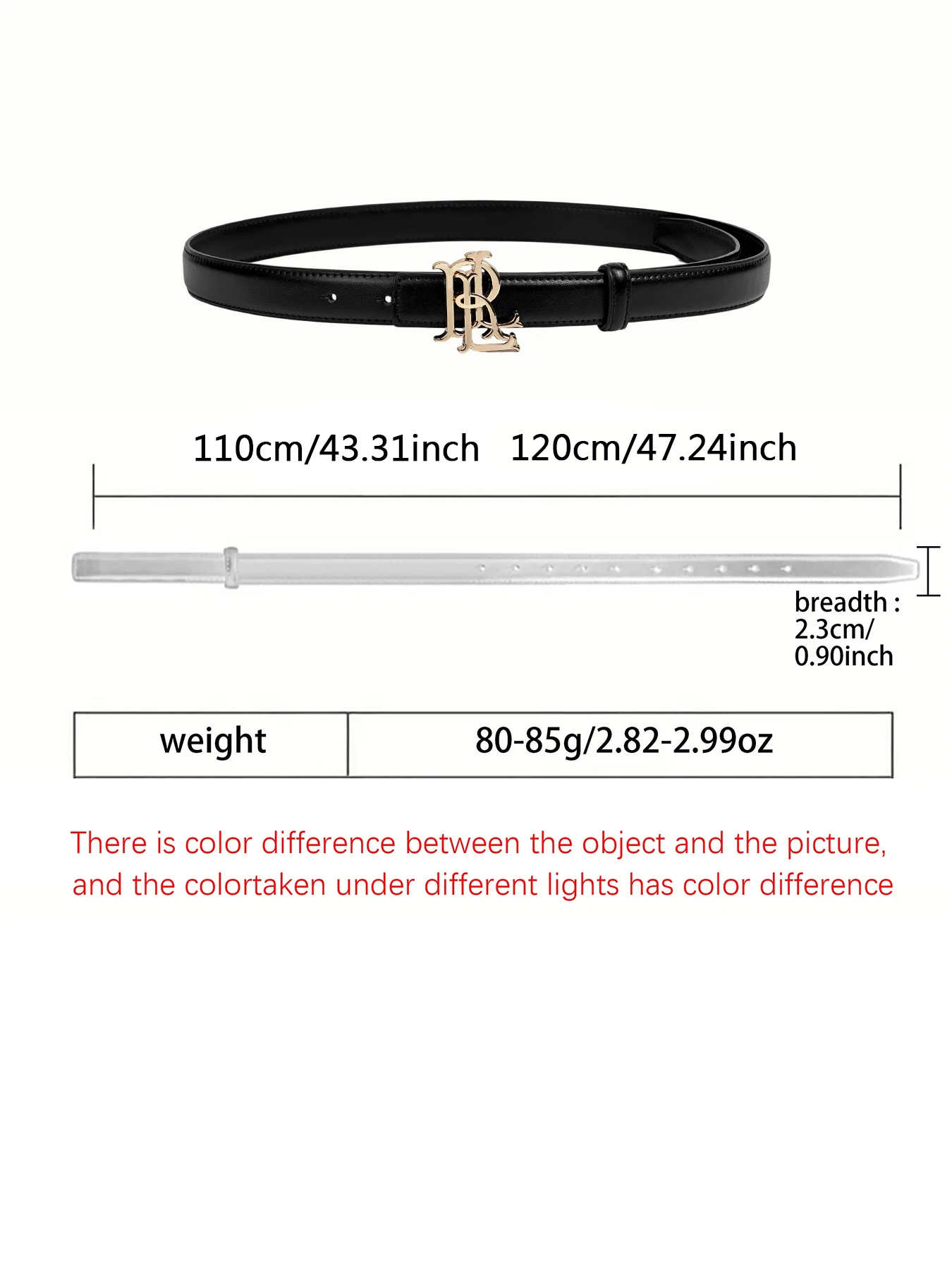 Sabuk Wanita Ukuran Besar dengan Ikat Pinggang yang Dapat Diperpanjang dan Gesper Huruf Emas, Aksesori Jeans Mewah untuk Definisi Pinggang yang Stylish