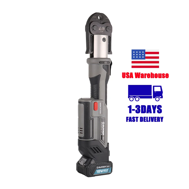

ZUPPER PZ-3240 PZ3240 Battery Pro Press Tool Propress Tool Copper Pipe Hydraulic Plumbing Hvac Tools Without Jaws