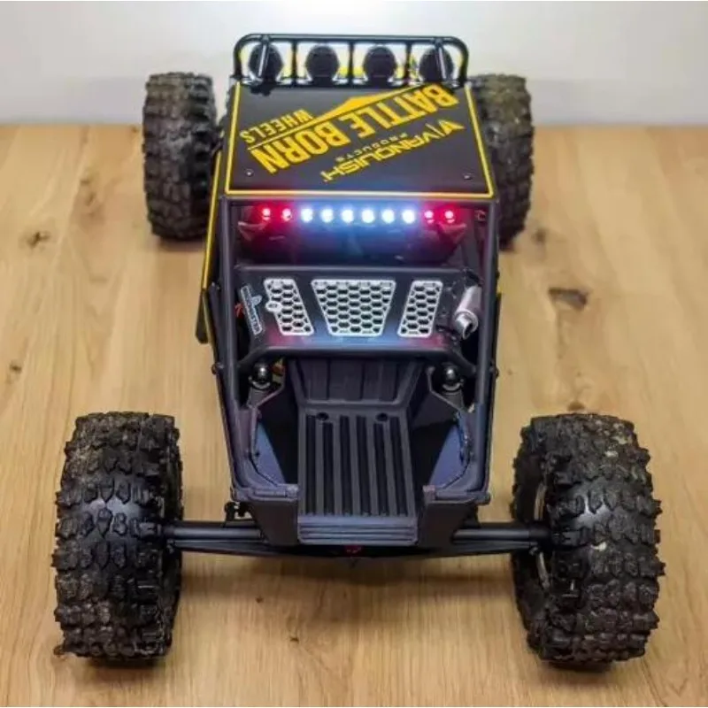 For VP OPTIC H10 Tube Chassis Crawler Open Lower Rear Bed Replace Stock Fuel Cell Tailgate Nylon or GF Material RC Upgrade Parts