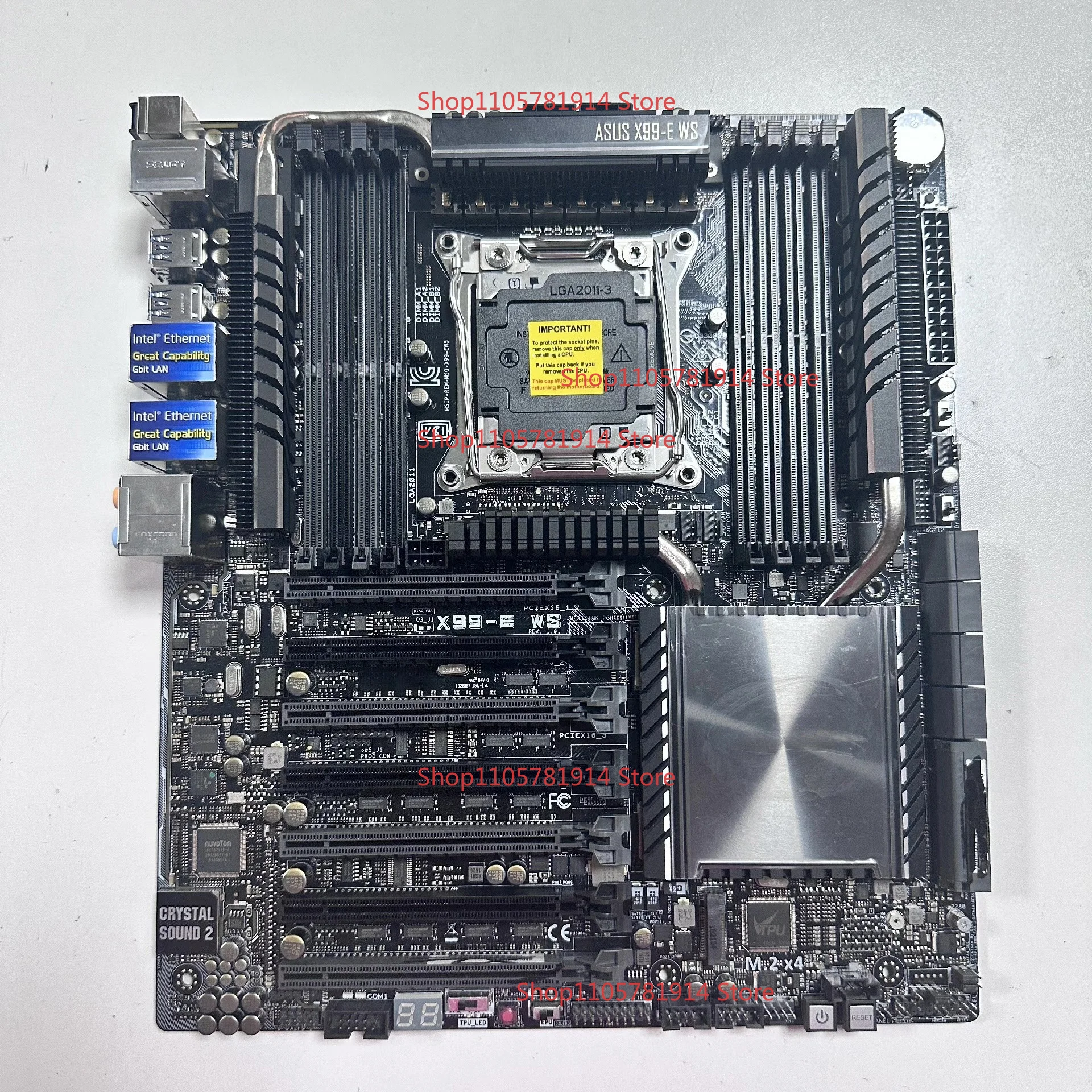 For ASUS X99-E WS Main Board, Using Intel X99 Chipset
