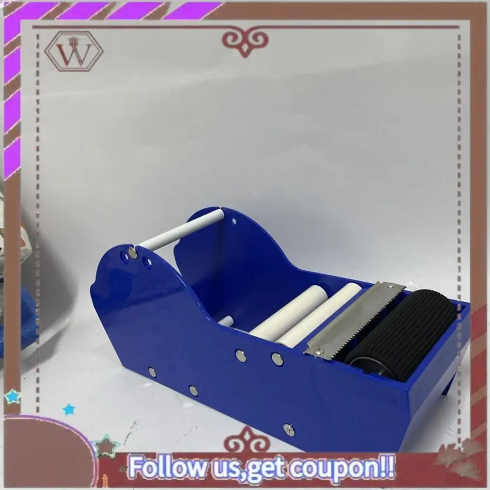 ABBG-موزع تغليف الشريط الورقي المنشط بالماء مقاس 3 بوصة باللون الأزرق للشحن وختم الكرتون والصندوق