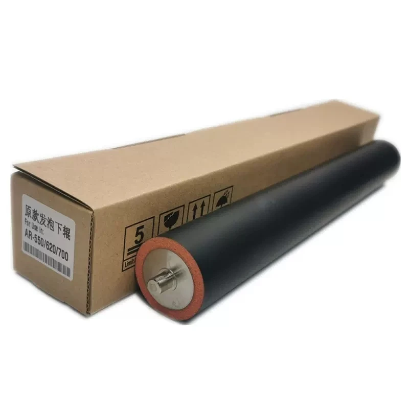 1pcs. Lower Fuser Pressure Roller for Sharp AR 550 620 Compatible AR550 AR620 Copier Spare Parts