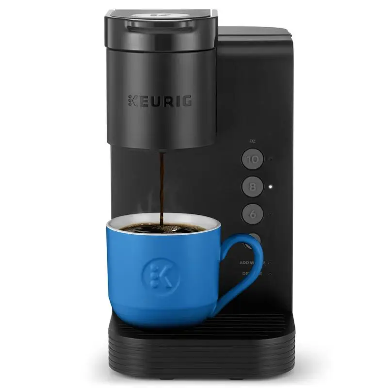 

Keurig K-Express Essentials Single Serve K-Cup Pod Coffee Maker, Black/Navy/Red
