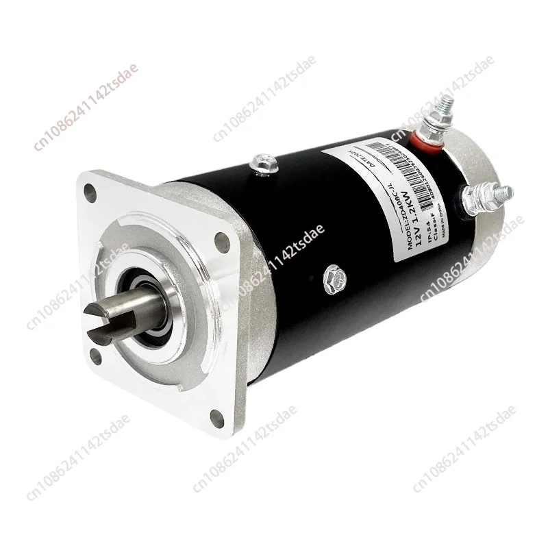 Electric fuel tricycle hydraulic oil pump self-unloading power unit motor small  motor 12v24v60v72v