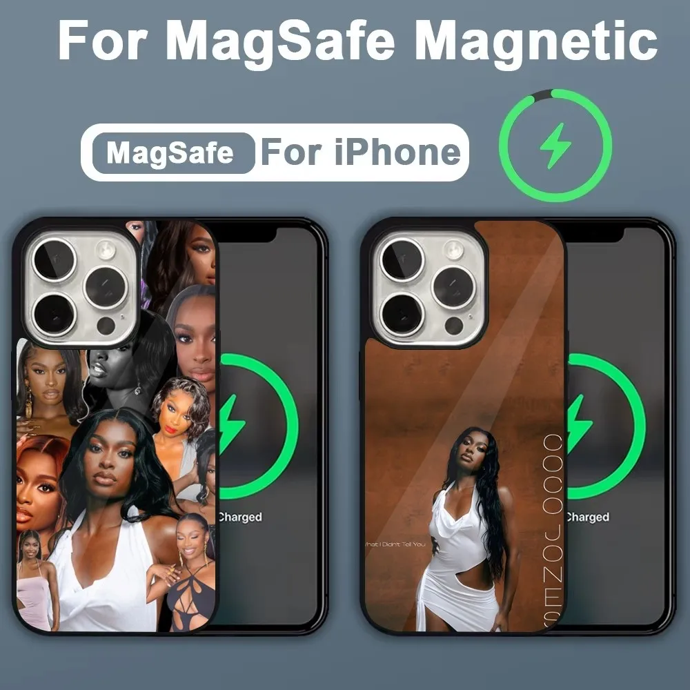 C-Coco Jones Phone Case For iPhone 16,15,14,13,12,11,Plus,Pro,Max,Mini Magsafe Magnetic Wireless Charging