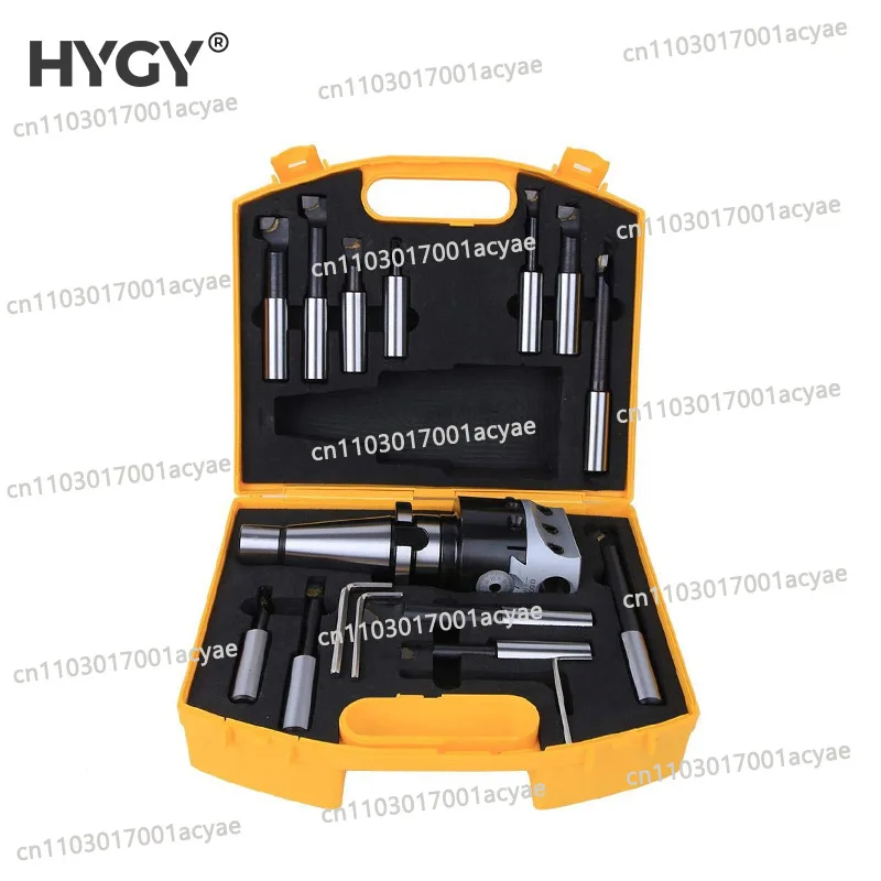 NT40 boring shank + 18mm boring rod 12PCSF1-18mm3 inch boring head, set combination