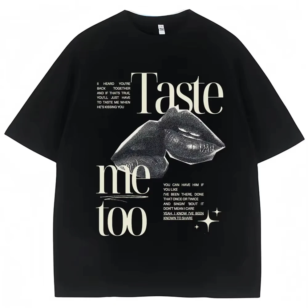 الرجال النساء Y2k تي شيرت المشجعين GiftVintage سابرينا نجار تي شيرت قصير N الحلو جولة موضة الهيب هوب القطن المتضخم تي شيرت