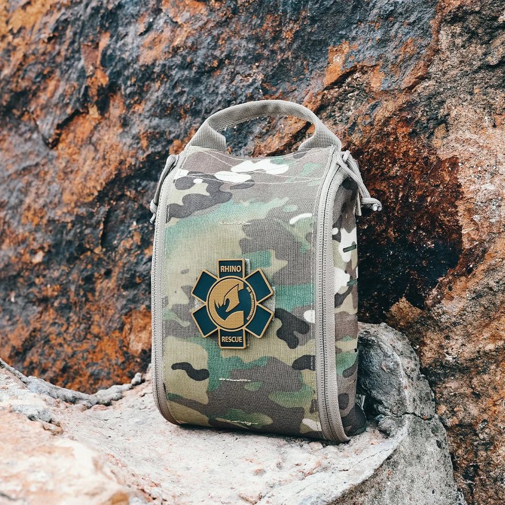 Rhino Rescue IFAK Pouch Trauma Kit Frist Aid Kit Tactical Survival Outdoor Bag Emergency  For Camping Medical Kit