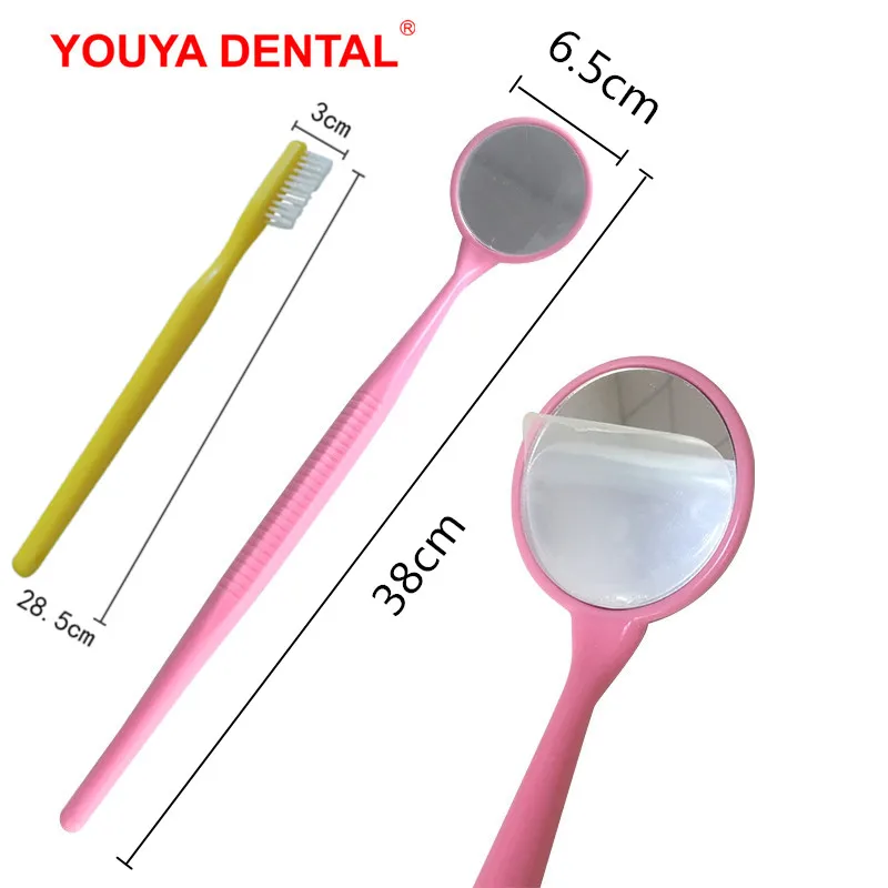 Dental Plush Toys With Teeth Model Toothbrush Kids Educational Dolls Stuffed Animals Tooth Shaped Handheld Mirror Dentistry Gift